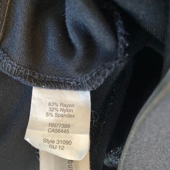 J. CREW Pants Pixie Zip Ponte Legging Stretch Ankle Skinny Fit Womens Size 2 - Picture 8 of 14